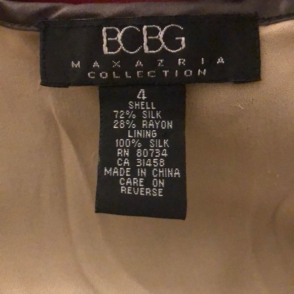 BCBG long cocktail dress - Picture 6 of 6